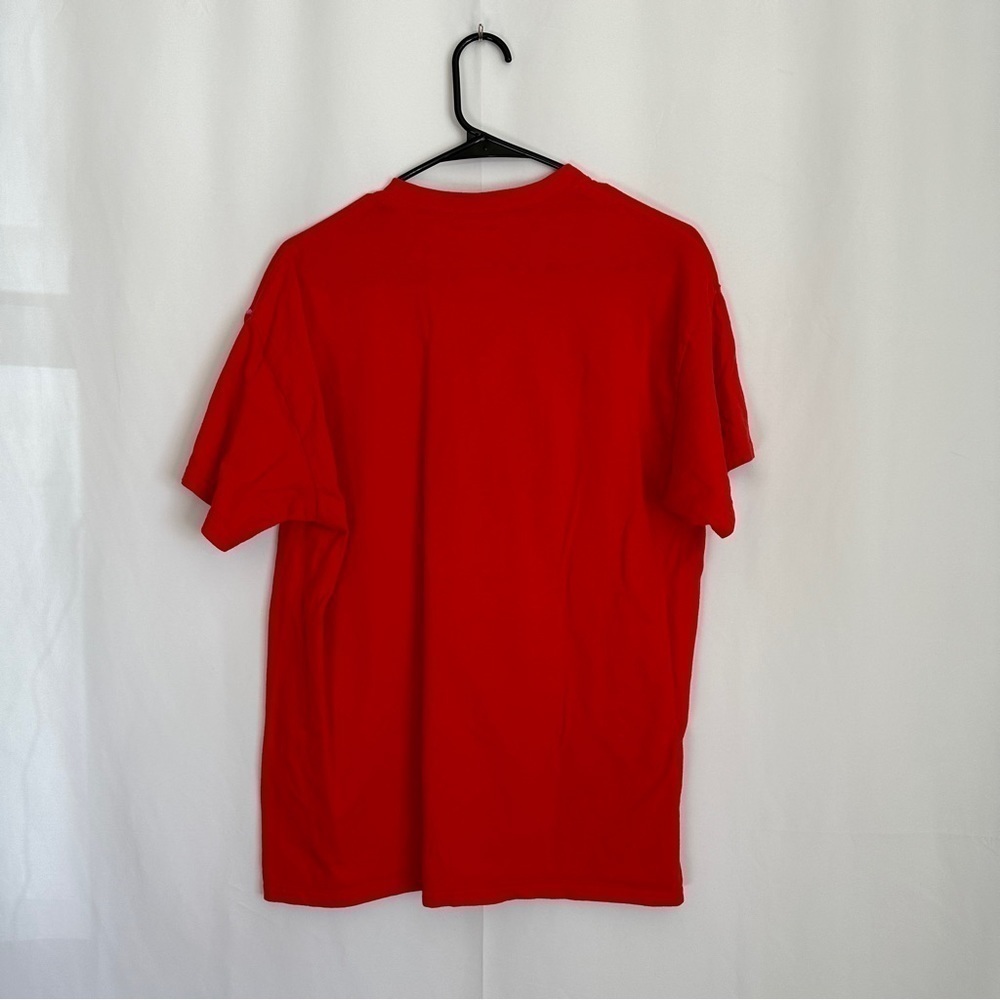 Men’s legacy tshirt in red color with MLK & obama print sz L - Picture 4 of 4